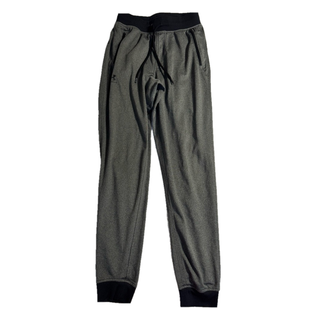 Under Armour Grey Black Activewear Pants Men Small - Picture 2 of 7